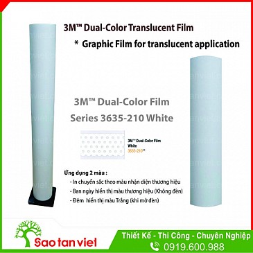Film 3M Dual Color Series 3635 - 210 White