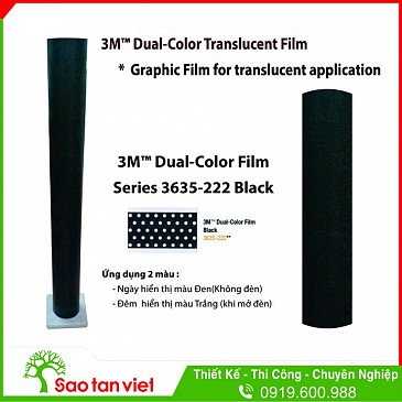 Film 3M Dual Color Series 3635 - 222 Black