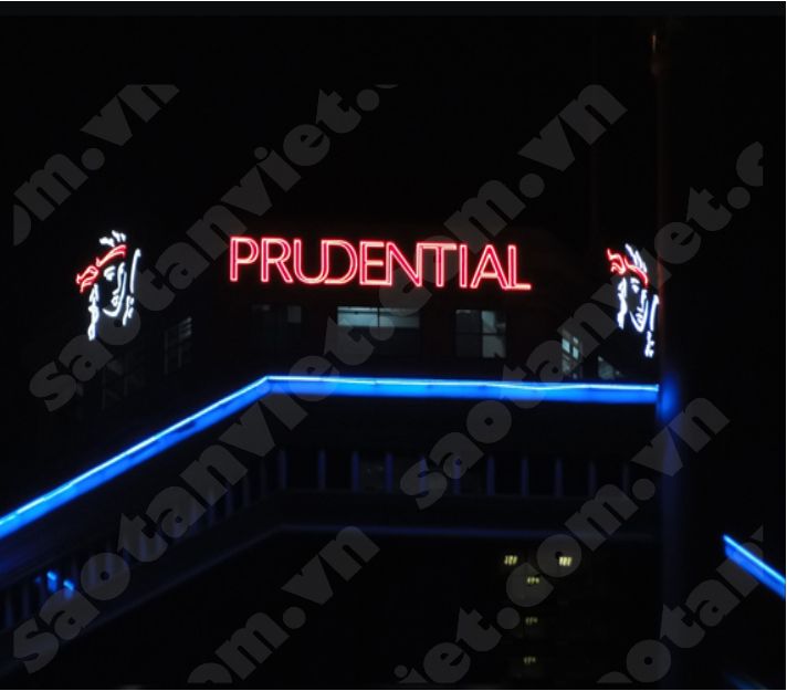 Rooftop sign Chữ tole - Đèn Neon Sign (Pru ITC)
