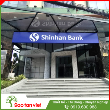 BIỂN HIỆU - HỘP ĐÈN 3M - SHINHAN BANK