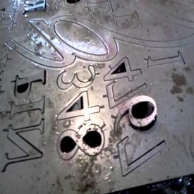 Cutting machining Kim Loai (stainless steel letters)