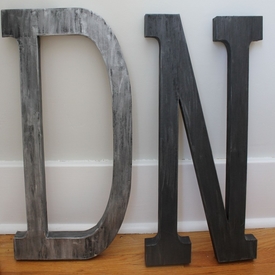Cut Letter With Tole Material